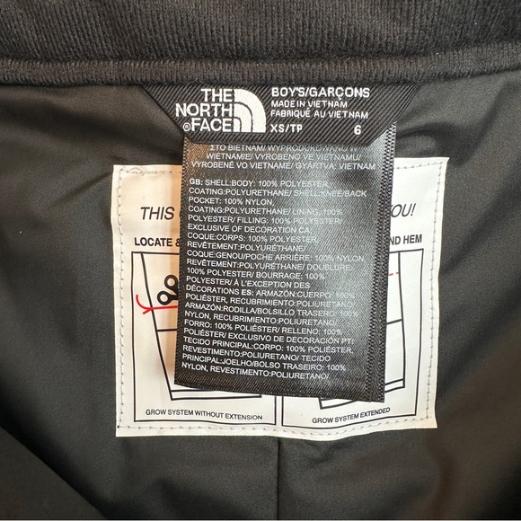 NWT The North Face Freedom Insulated Pant (gray/blue) - Picture 10 of 13